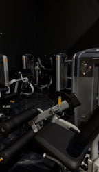 Commercial gym strength machines